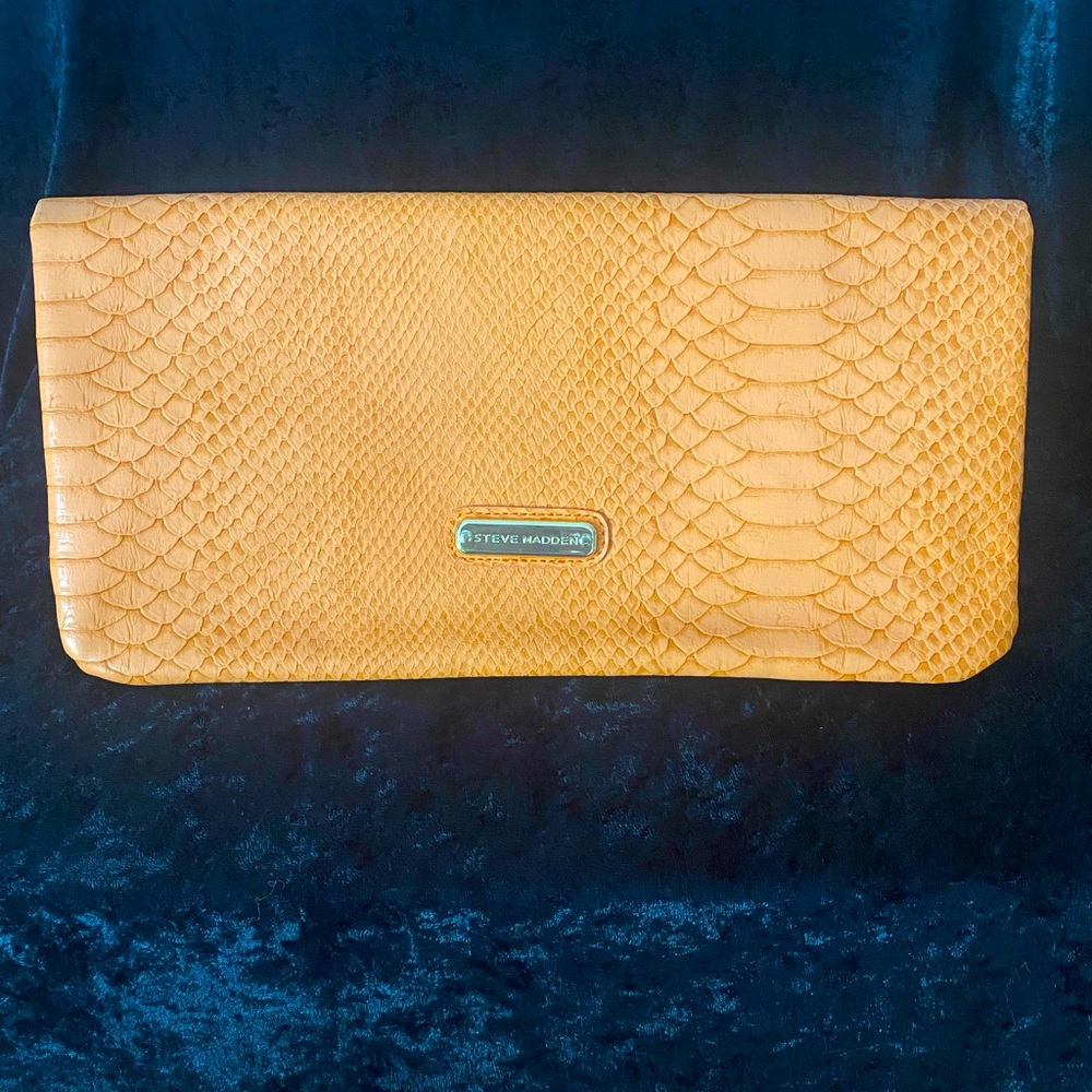 Steve Madden Orange Clutch